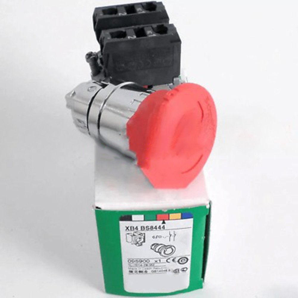 XB4BS8444 for Schneider XB4 BS8444 Emergency Stop Button Switch