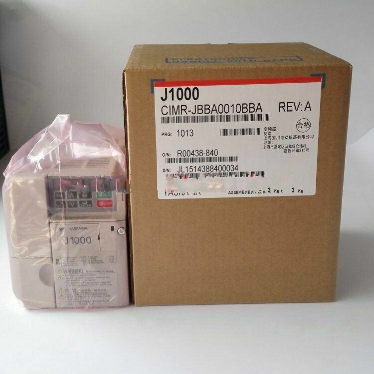 Brand new Yaskawa inverter CIMR-JBBA0010BBA single phase 220V/1.5KW