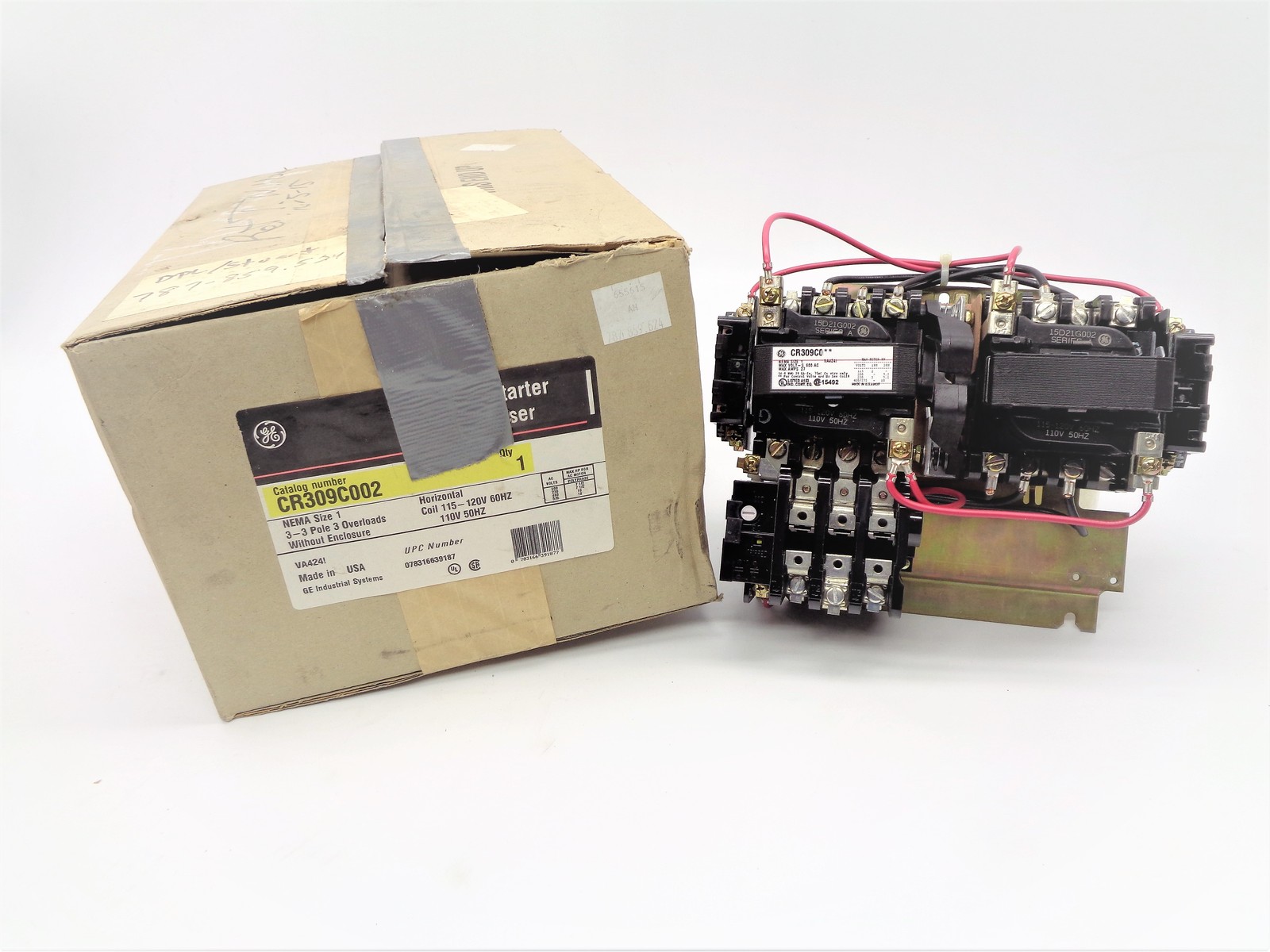 GENERAL ELECTRIC CR309C002 110/115-120V 27A NSMP