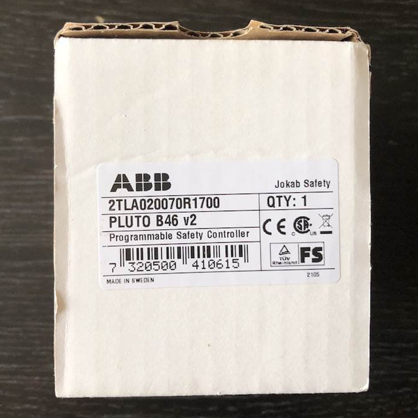 1piece new abb 2TLA020070R1700 Programmable Safety Controlle ship DHL