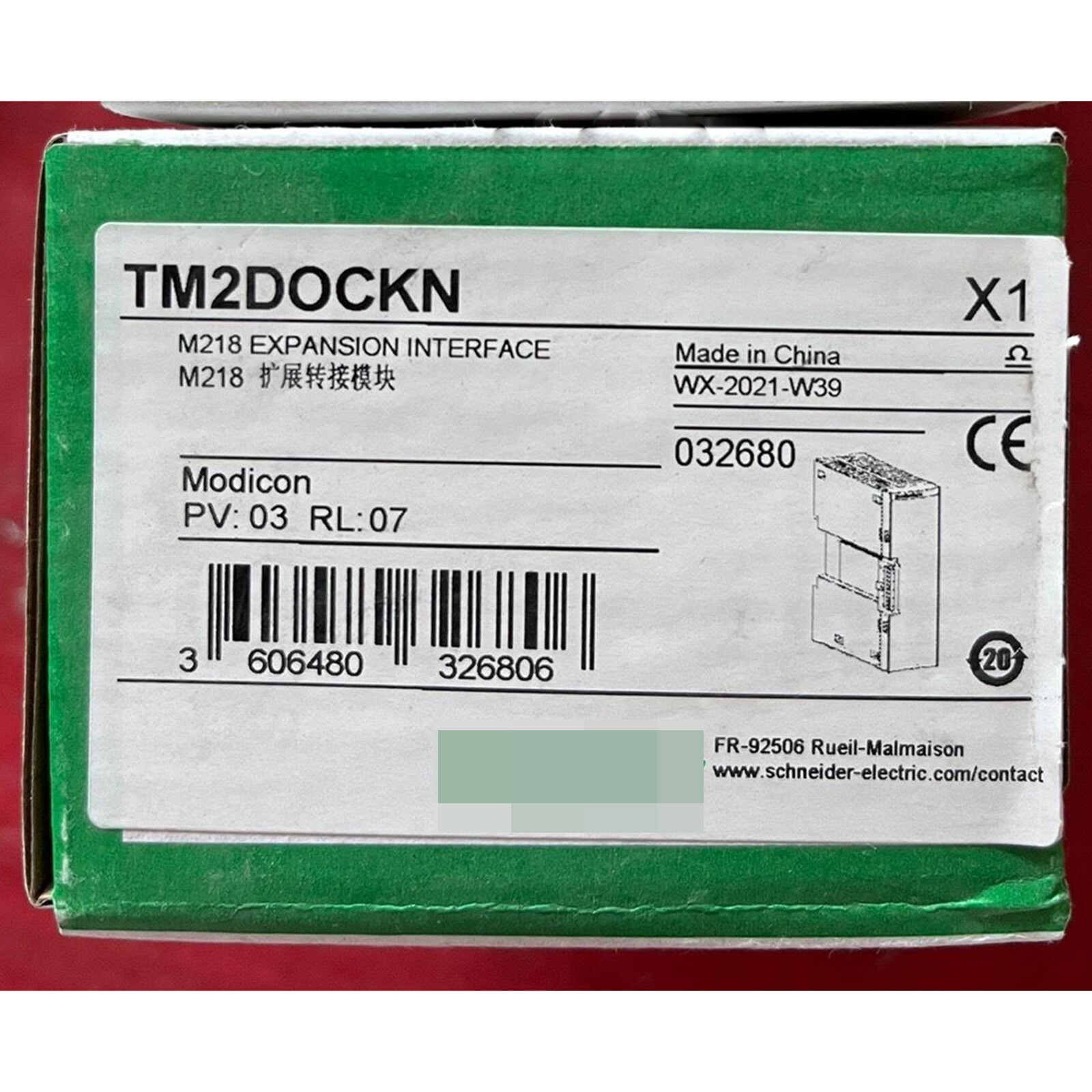 Qty:1pc PLC Expansion Module TM2DOCKN NEW Schneider US Free TAX
