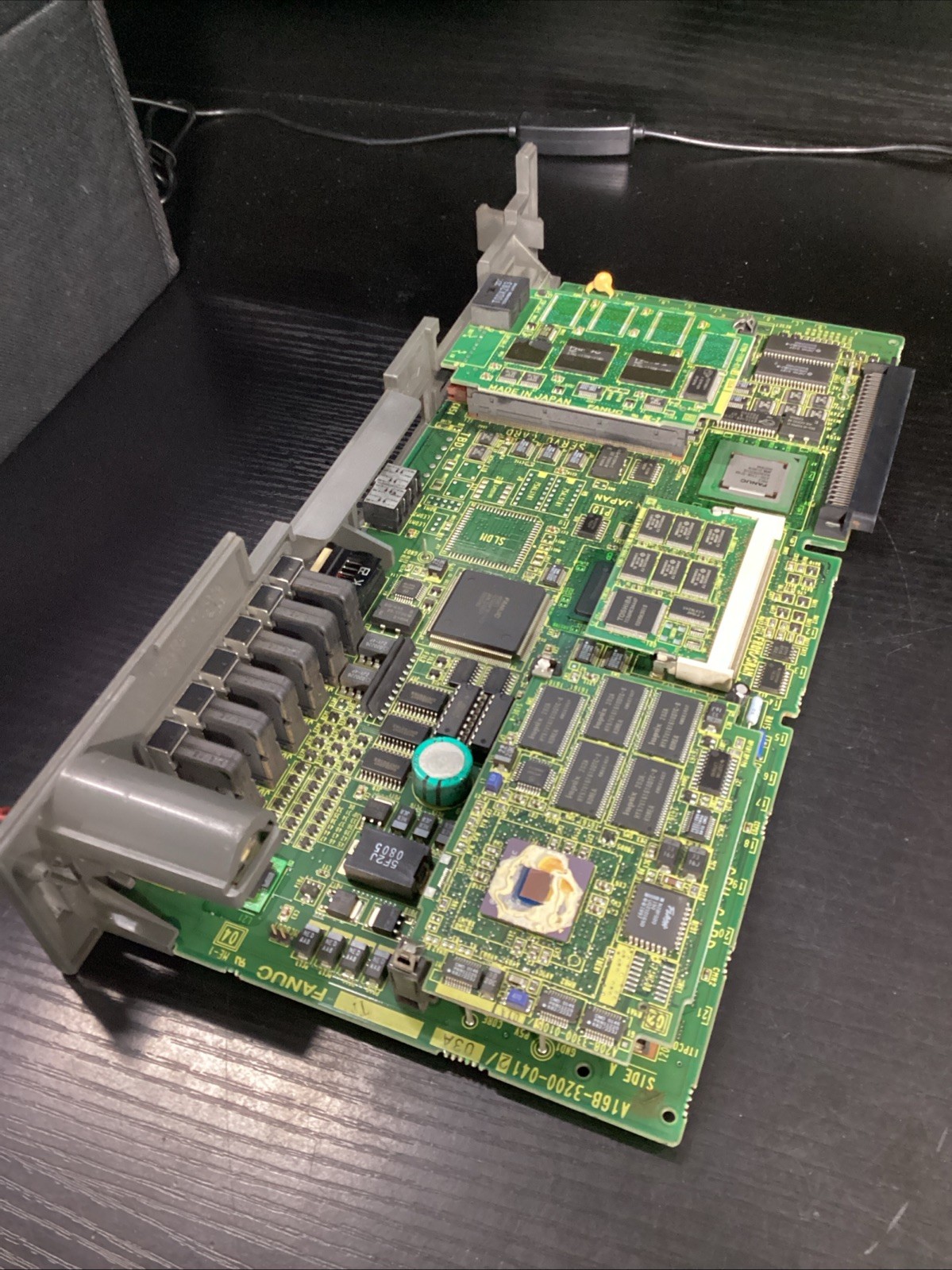 Fanuc A16B-3200-0412/03A Main CPU Board with Drive/Servo/Memory Boards Used #12