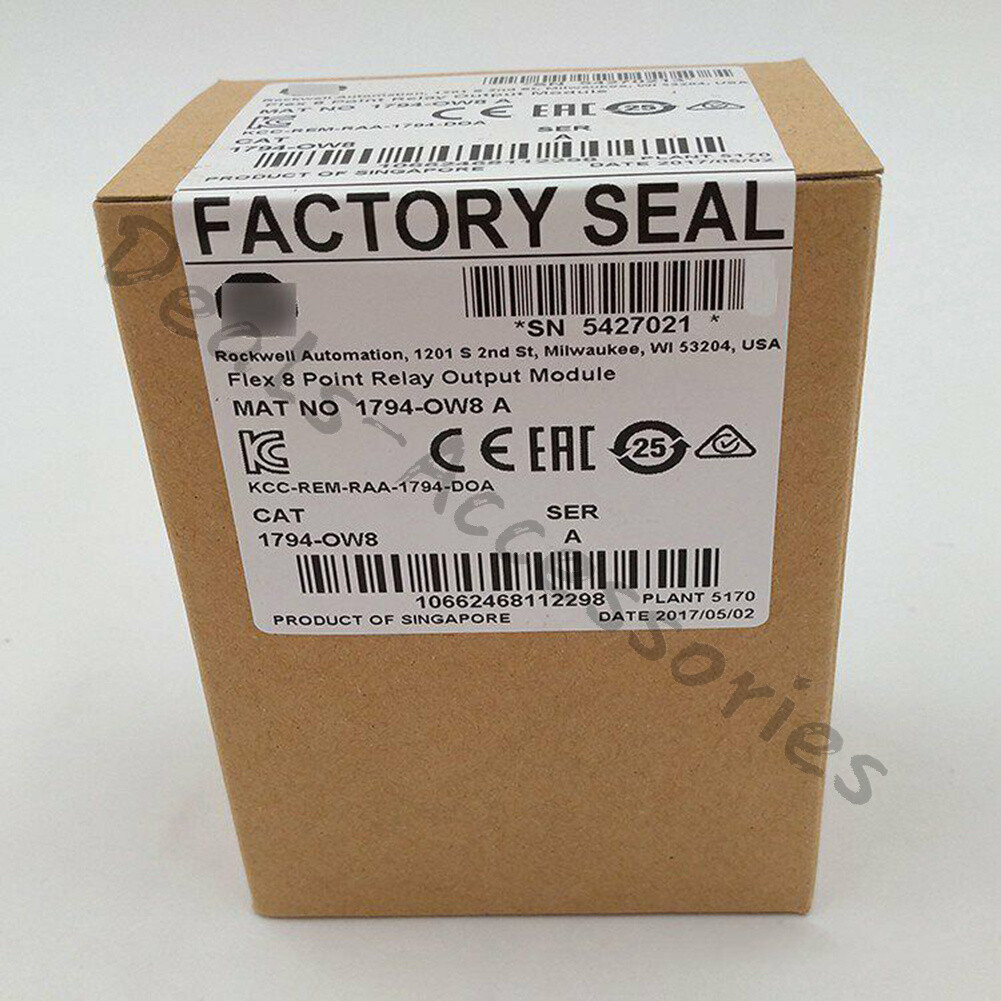 New in box Factory Sealed 1794-OW8 Flex 8 Point Relay Output Module PLC (1PCS)