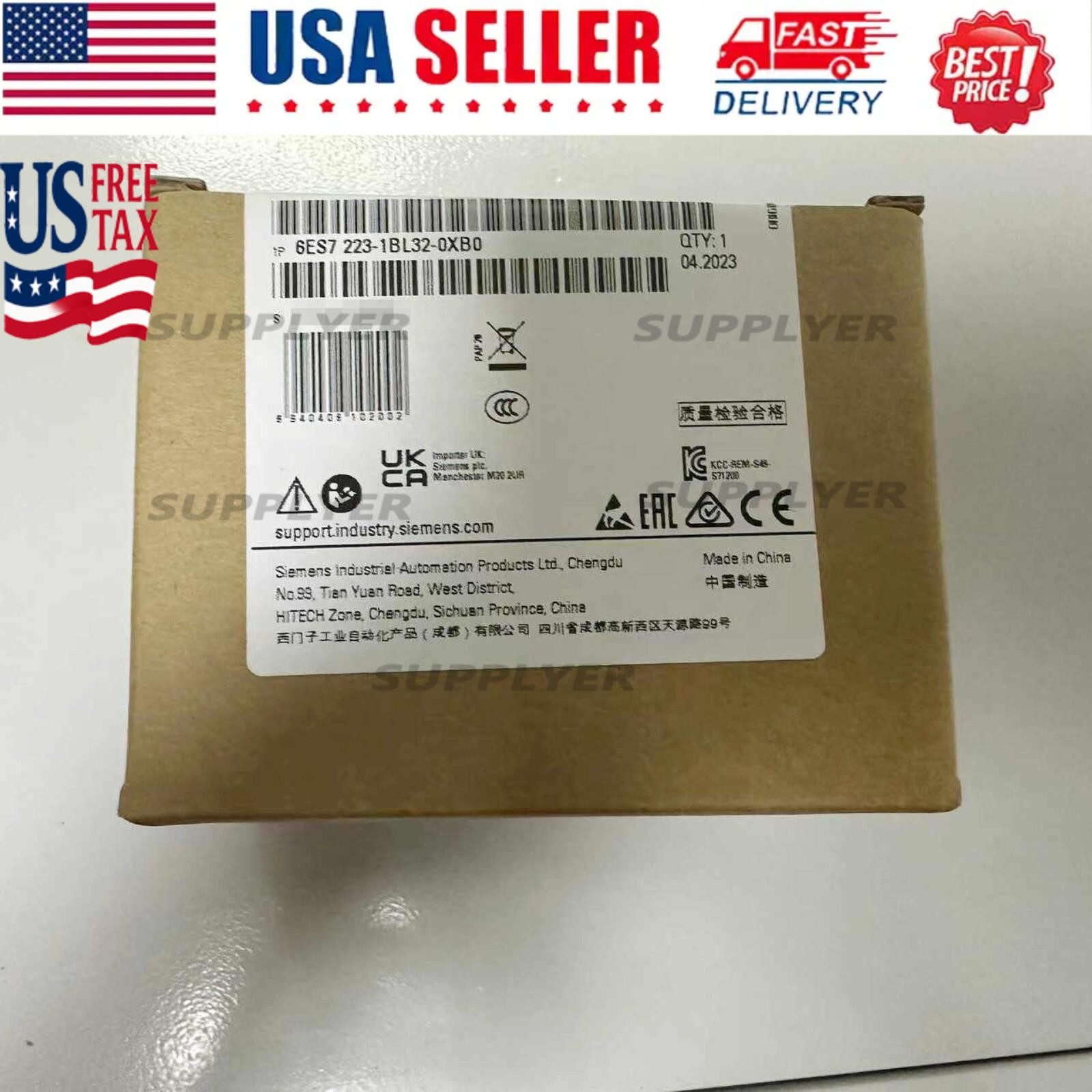 New Siemens 6ES7223-1BL32-0XB0 6ES72231BL320XB0 S7-1200 Digital I/O SM 1223