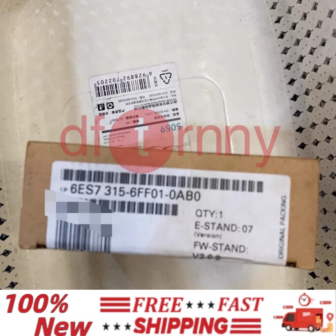 1PCS 6ES7315-6FF01-0AB0 NEW SIEMENS PLC Module Urgent Ship In Stock