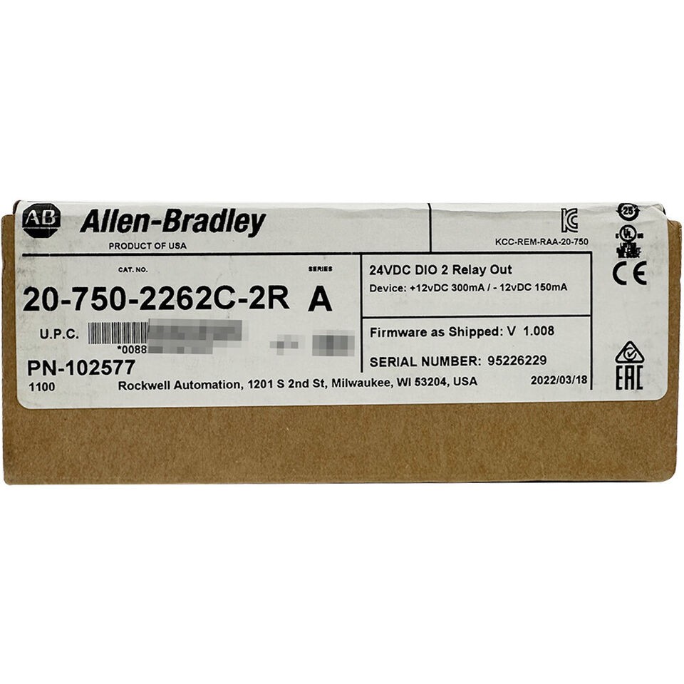 20-750-2262C-2R New One-year Warranty 24V DC IO Option Module