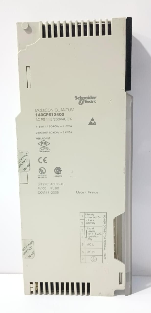 Schneider Electric 140CPS12400, 140 CPS 12400 Modicon Power supply module