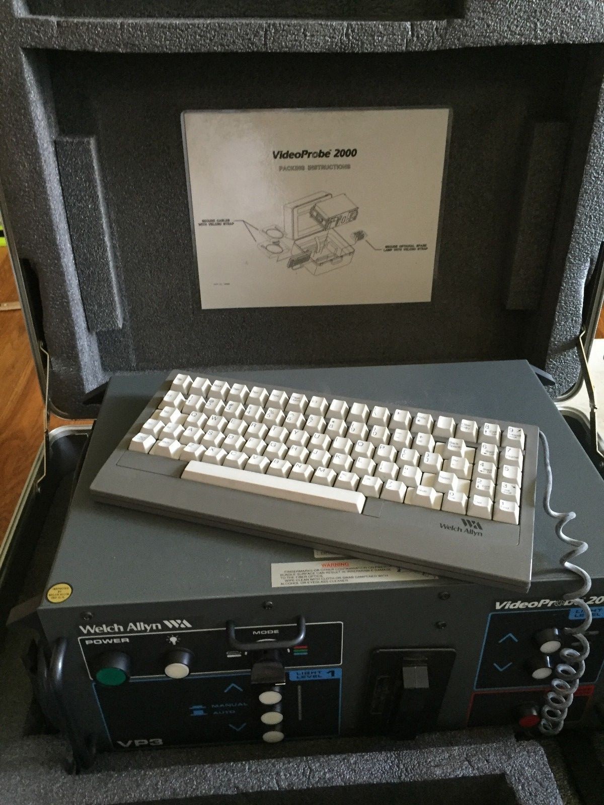 WELCH VP115 ,WELCH ALLYN VP115 VIDEO PROBE-2000 PROCESSOR ,AW