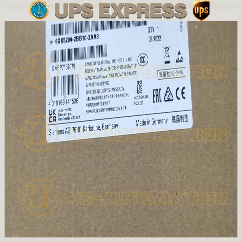 1PC New SIEMENS 6GK5 204-2BB10-2AA3 6GK5204-2BB10-2AA3 Managed IE Switch Module