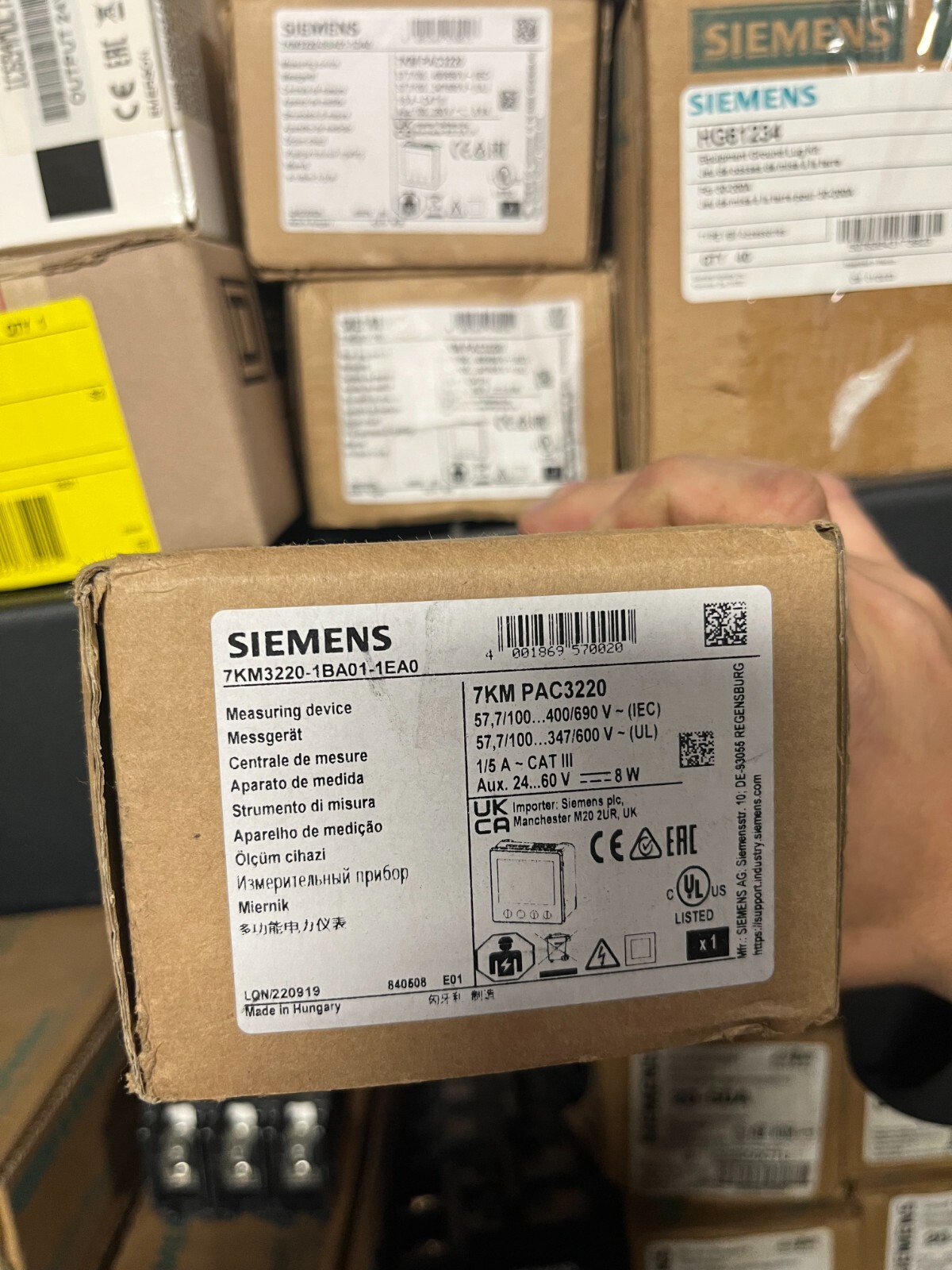 SIEMENS 7KM3220-1BA01-1EA0 7KM PAC3220 PLC module perfect in box NEW