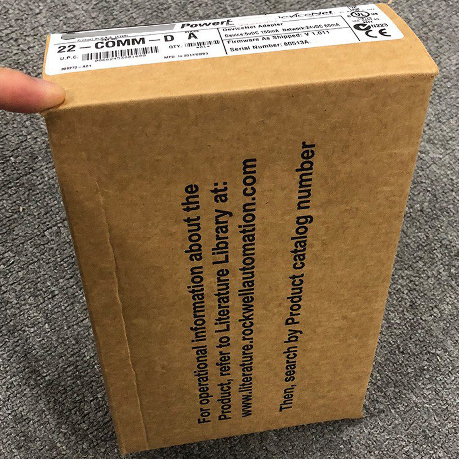 22-COMM-D DeviceNet to DSI Communication Adapter NEW AB 22-COMM-D US Free Tax
