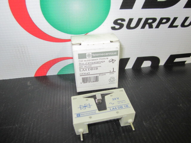 Telemecanique LA4DB1B Relay Suppressor Module 24VDC-New No Box