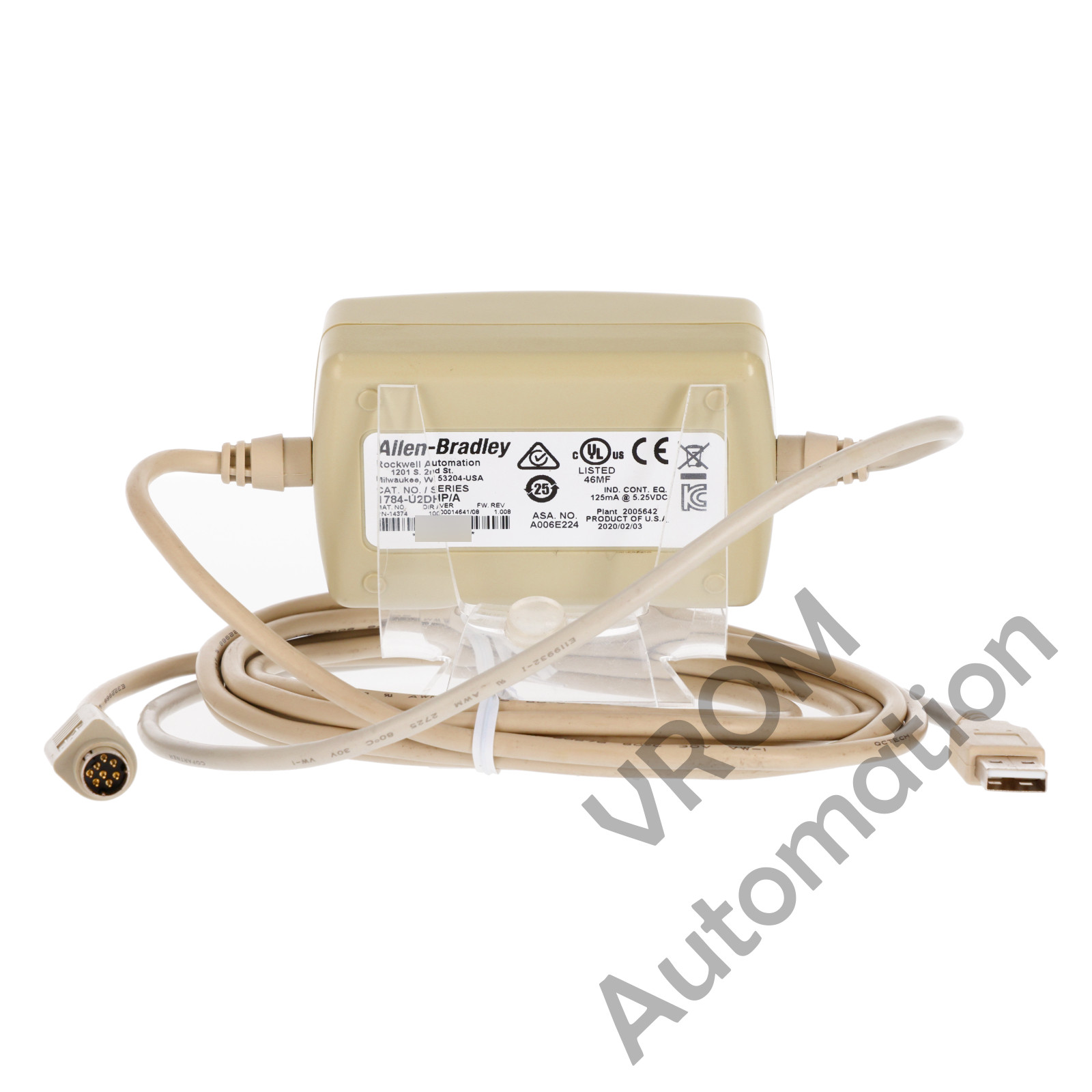 Surplus Allen Bradley 1784-U2DHP /A DH+ Communication Adapter