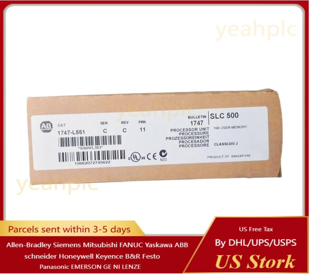 New Factory Sealed AB 1747-L551 Allen-Bradley CPU Processor Unit Module 1747L551