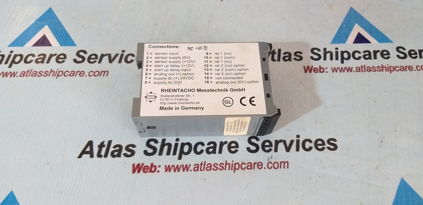 Rheintacho 5823.200 Programmable Speed Monitor