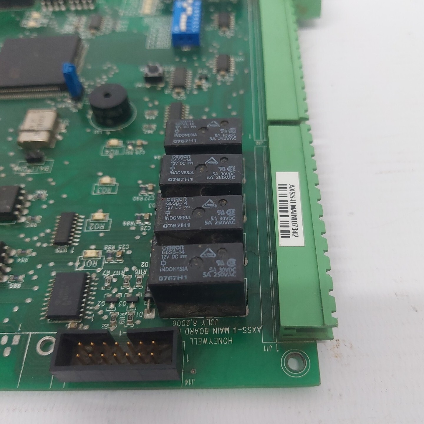 HONEYWELL DPCB21070102 AXSS-II MAINI07342 DPCB21070102AXSSII