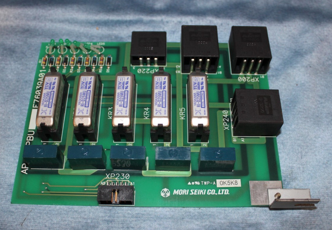 Mori Seiki AP-DTPBU E76039A01 Relay Board Card TWP-A 0K5K8 (6 Month Warranty)