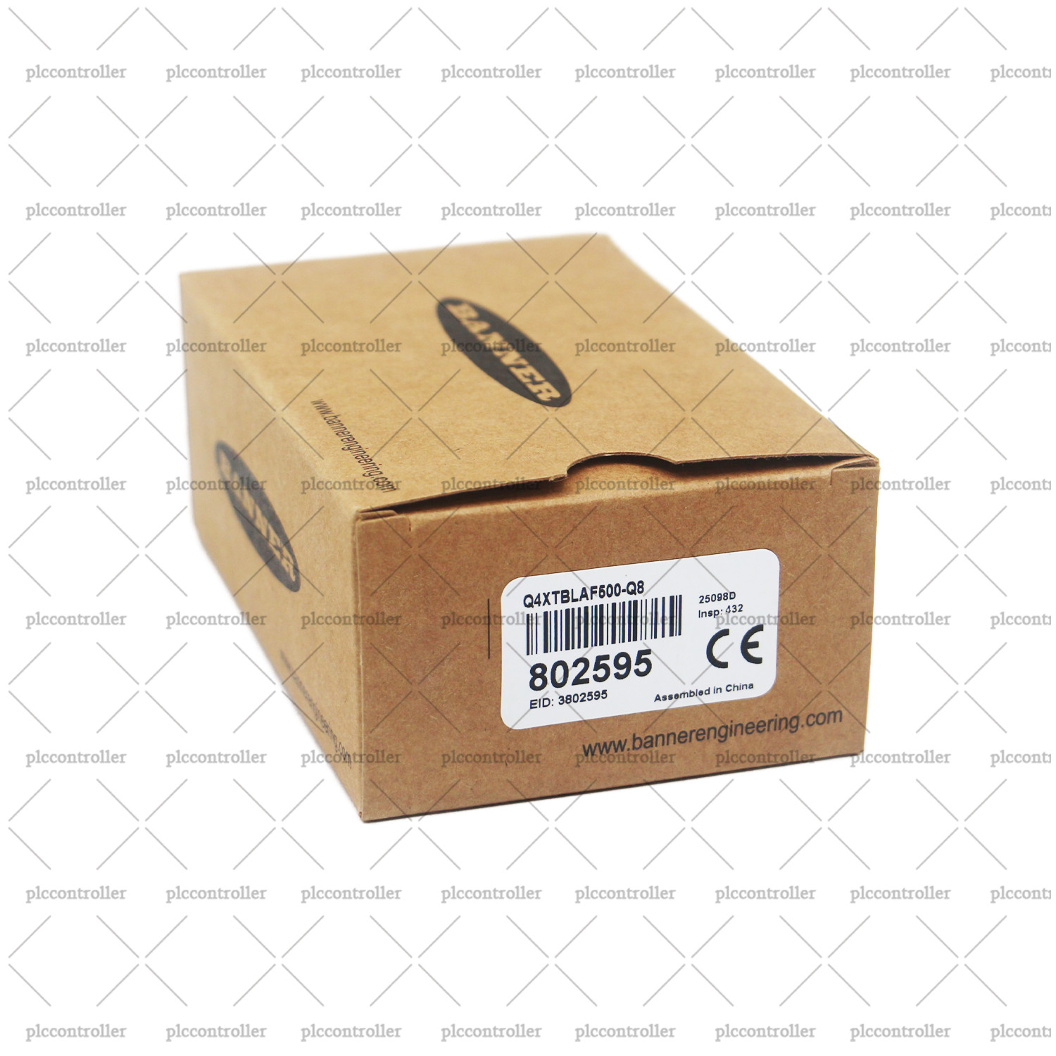 NEW BANNER Q4XTBLAF500-Q8 Laser Adjustable Field Range: 500 mm Input: 10-30 V dc