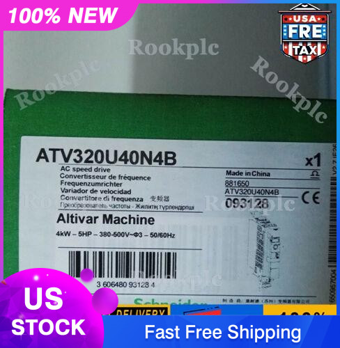 1PC New Schneider ATV320U40N4B 4Kw Inverter Fast Shipping