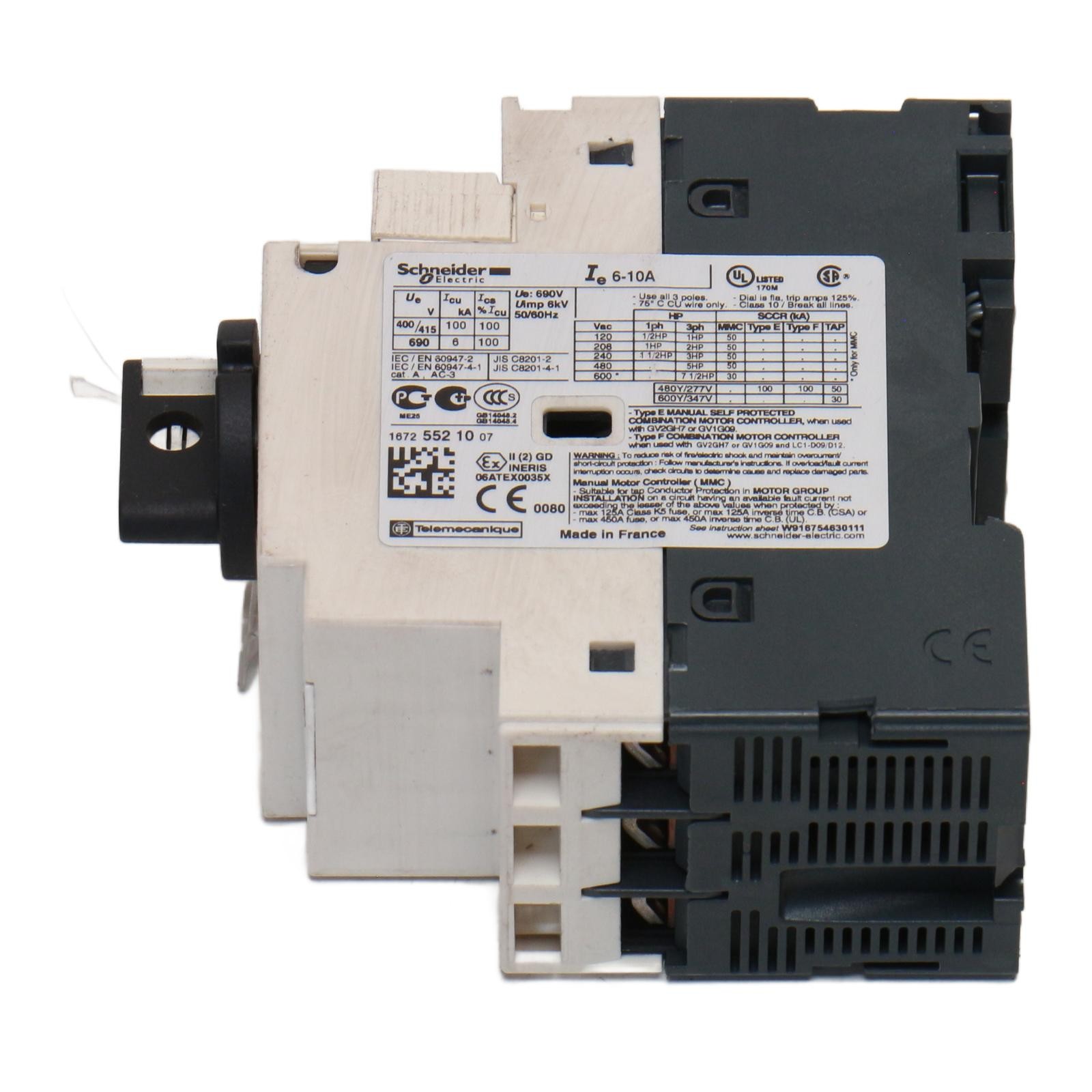 GV2P14/6-10A SCHNEIDER ELECTRIC, GV2P14/6-10A Schneider Electric ……………