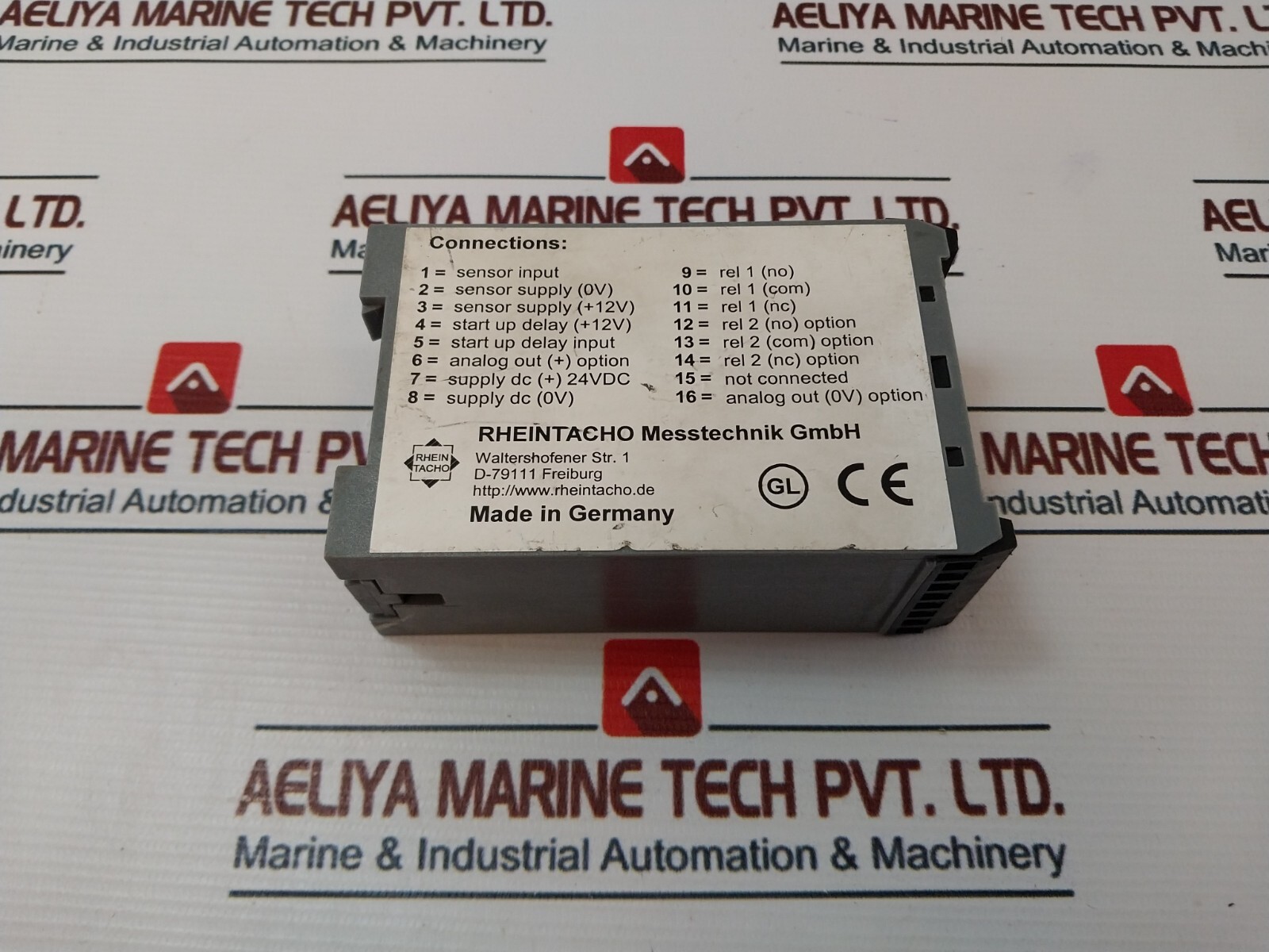Rheintacho 5823.200 Speed Monitor 20ma 24VDC