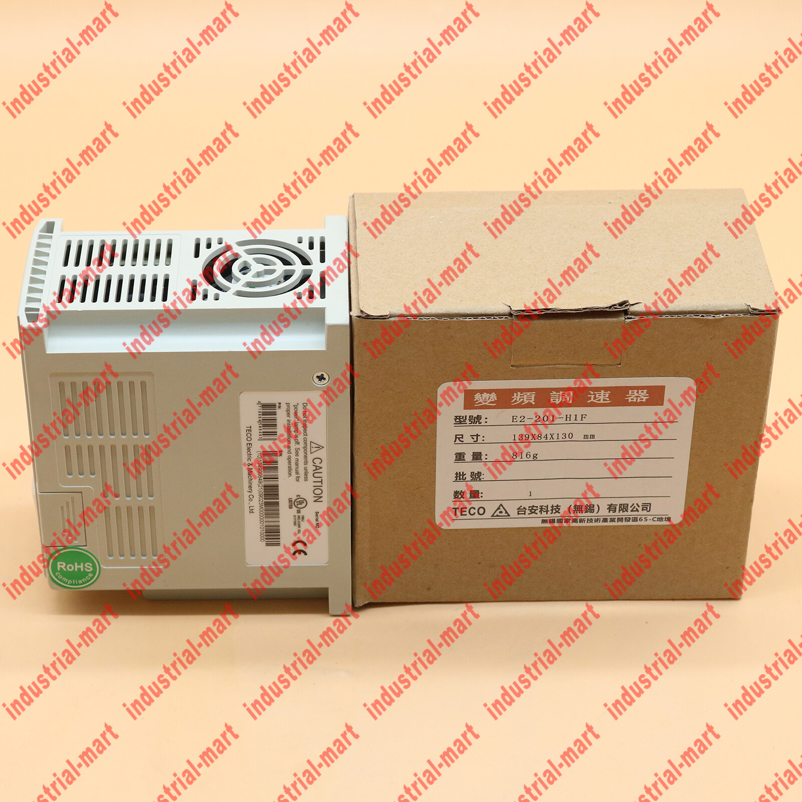 1PC NEW IN BOX TECO INVERTER E2-201-H1F E2201H1F DHL SHIPPING