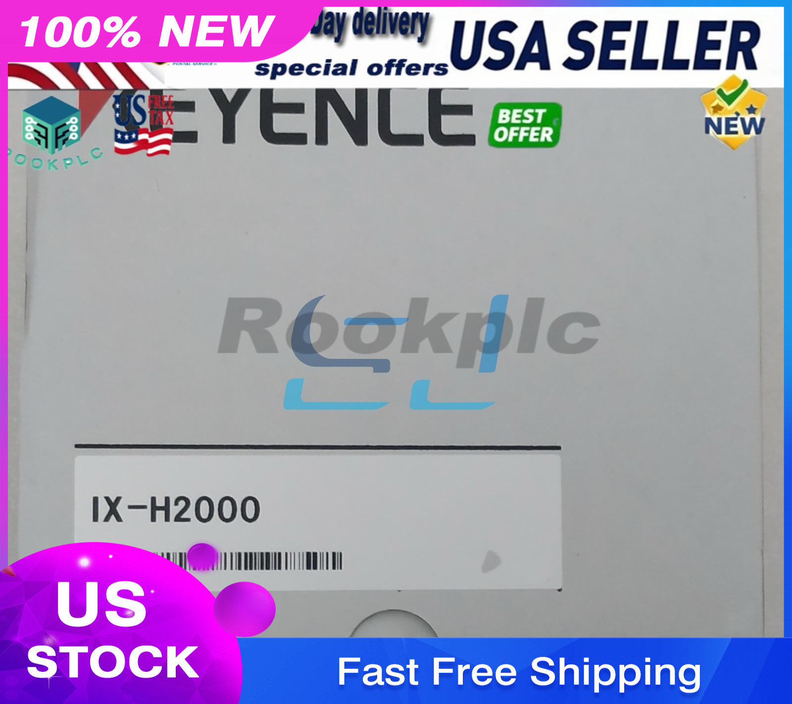 Brand new Keyence IX-H2000 Laser Sensor IX-H2000