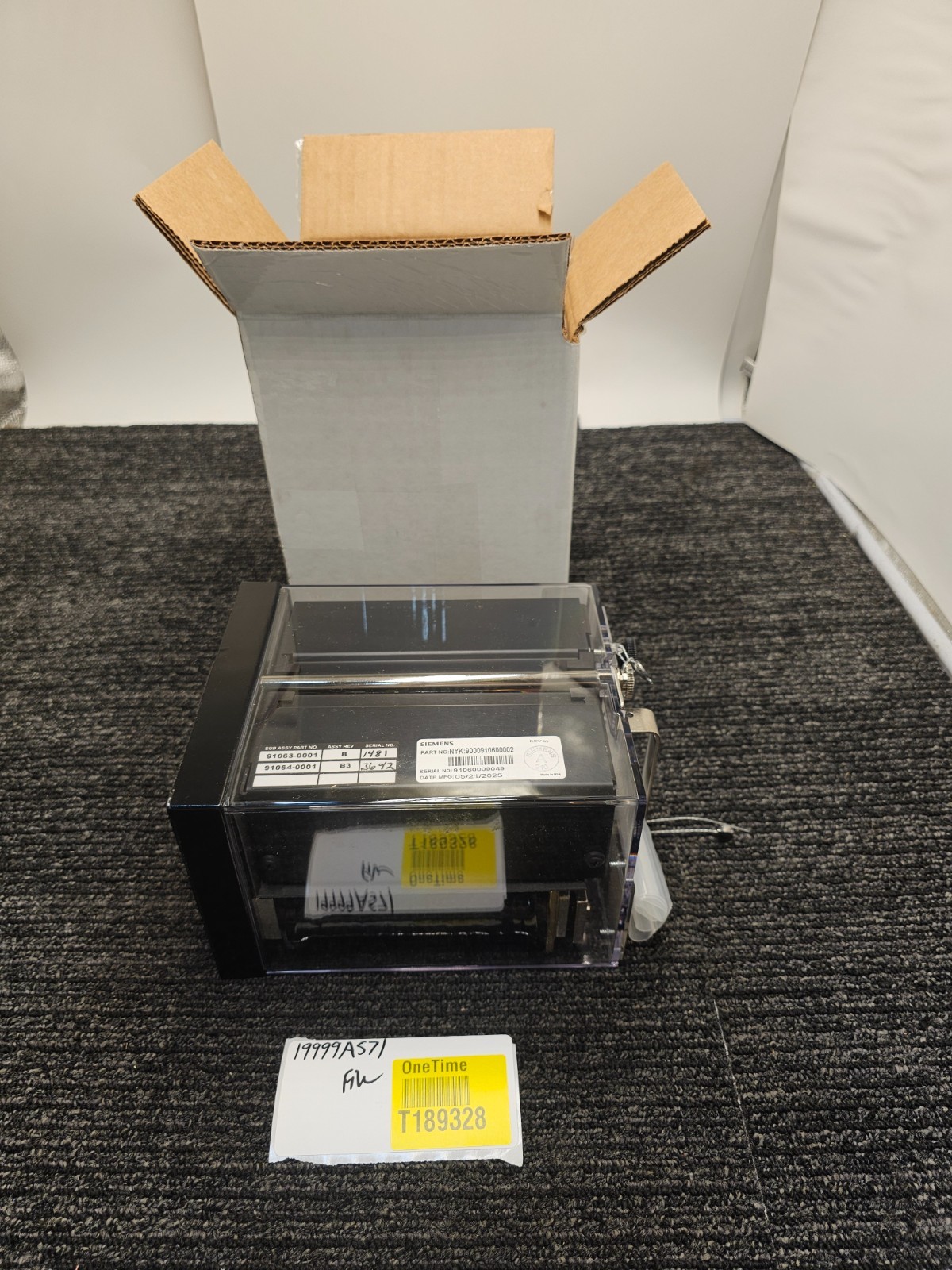Safetran Systems A91060 Siemens NYK Vital Timer Relay Nominal Volts 12V