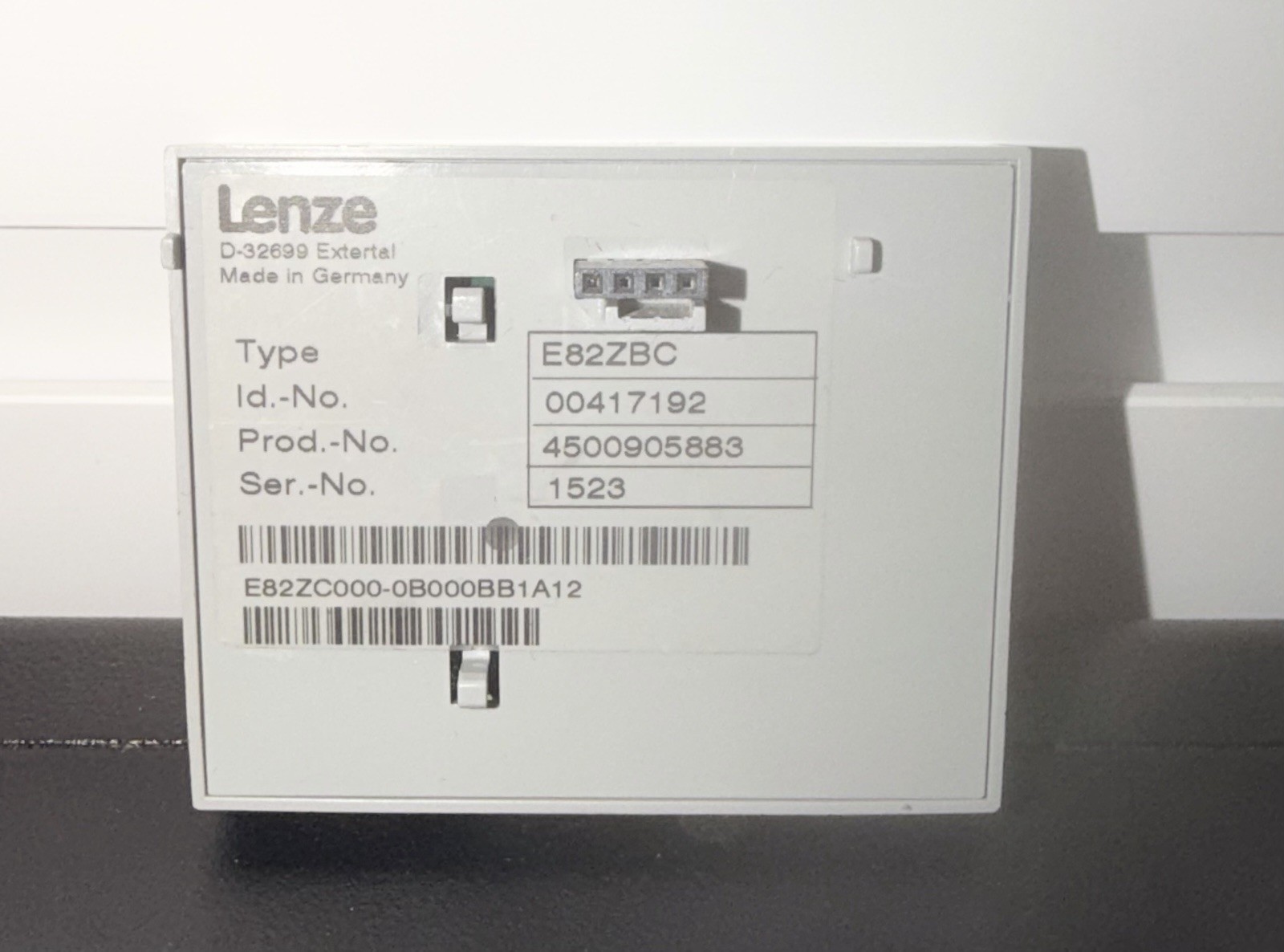 LENZE E82ZBC KEY PAD OPERATOR PANEL