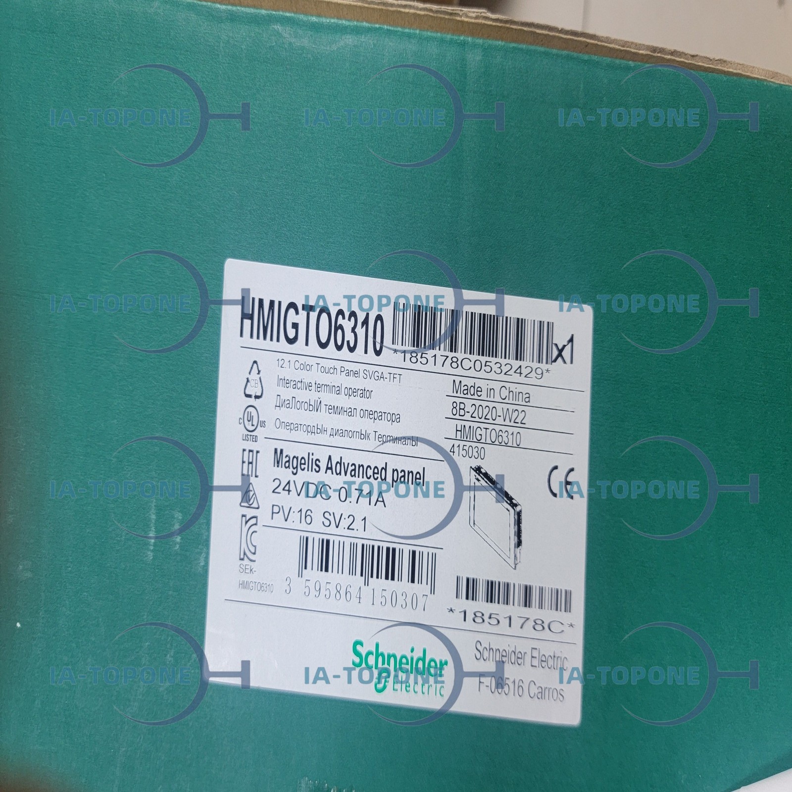 US Stock 1PC NEW Schneider HMIGTO6310 Expedited Ship Available