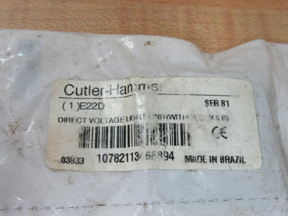 Cutler Hammer E22D Eaton Lamp Contact