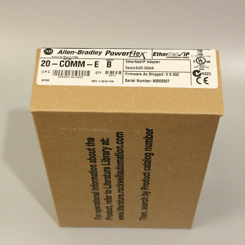 New Sealed NEW PLC 20-COMM-E SER B Ethernet / IP Adaptor US AB 20 COMM E