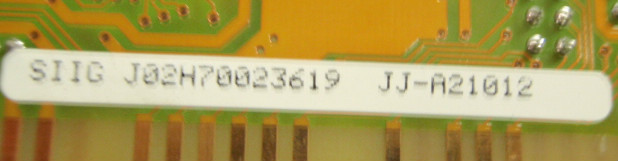 ICS Advent Circuit Board OEMC-8MB_PWA-27-1035_FK3 SIIG PA348_KY2 JAX CVGA541B