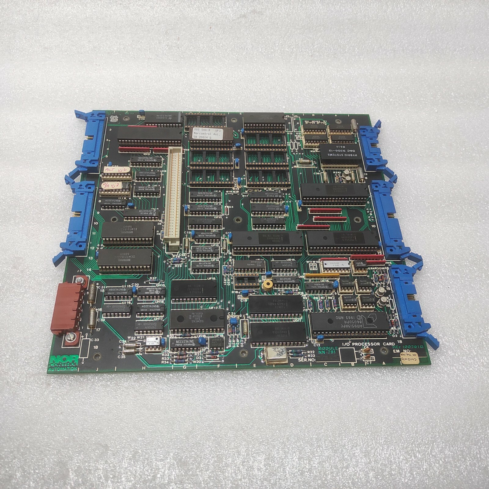 NOR CONTROL NN-791 I/O PROCESSOR CARD NN791.10 HER100261G