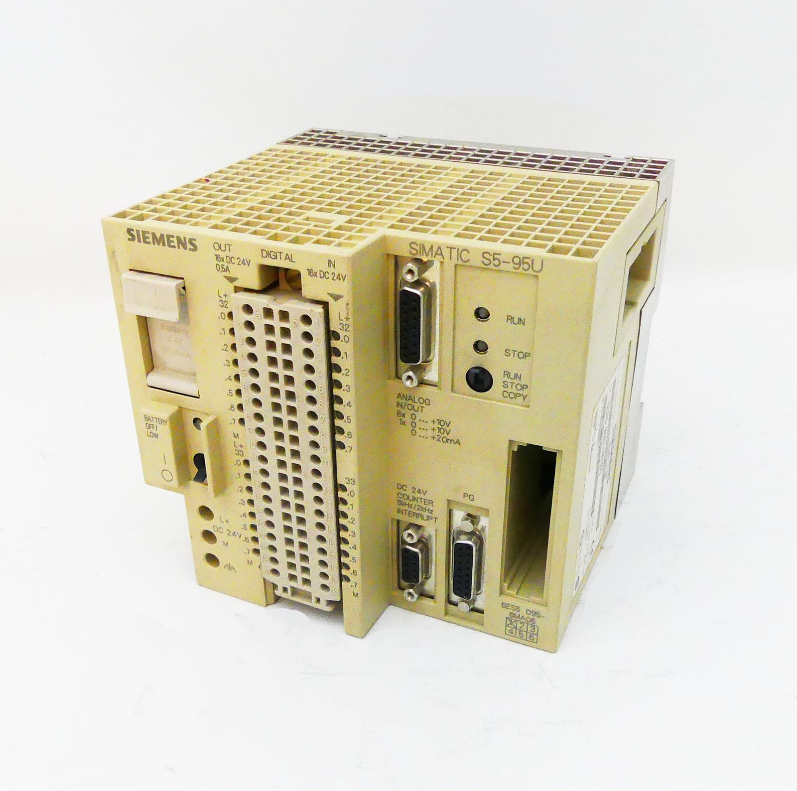 SIEMENS SIMATIC S5 6ES5095-8MA05 6ES5 095-8MA05 -Unused-