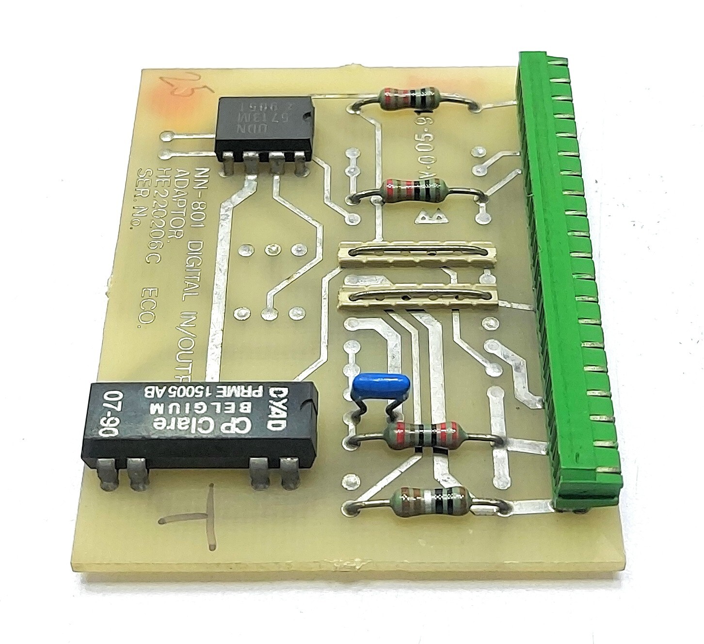 Norcontrol Automation NN-801 Digital IN/Output Adaptor Card HE220206C