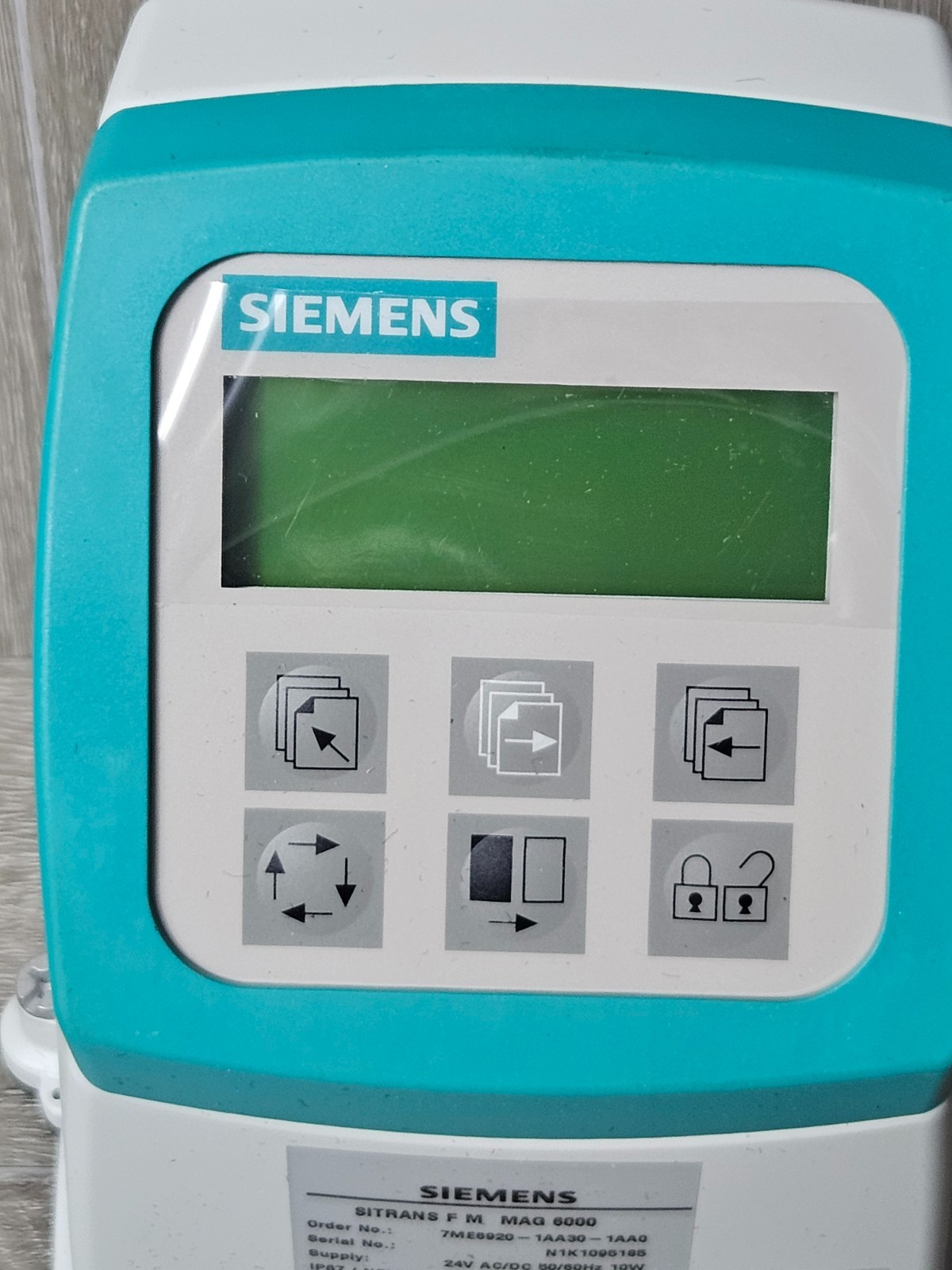 Siemens Sitrans f m mag 6000 – 7ME6920-1AA30-1AA0