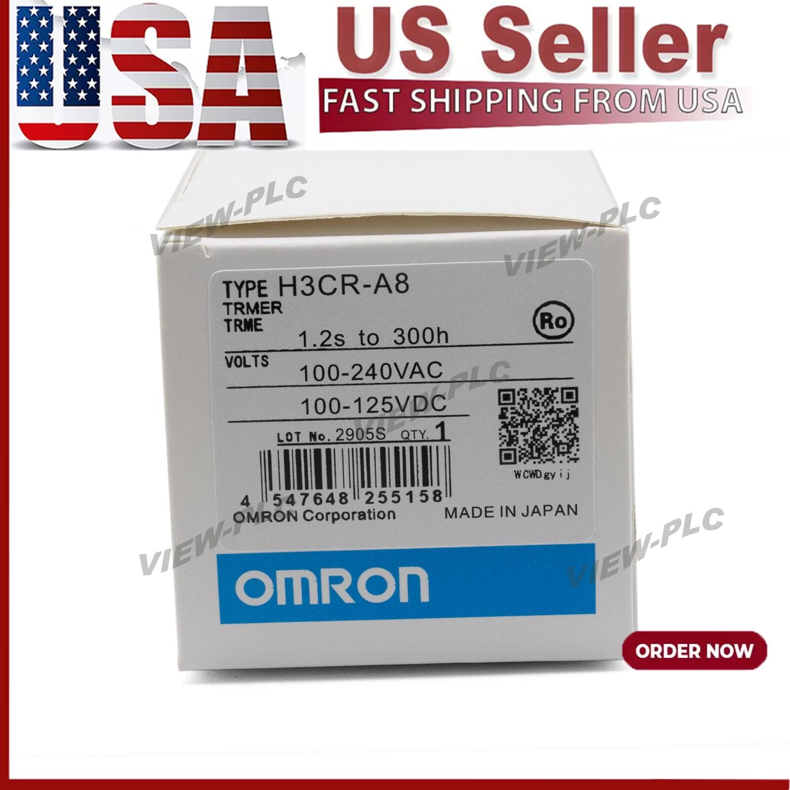 Omron H3CR-A8 Timer Module H3CRA8 New In Box Free Shipping