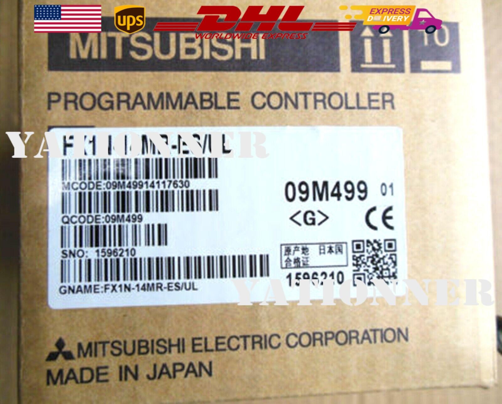 New MITSUBISHI FX1N-14MR-ES/UL Programmable Controller