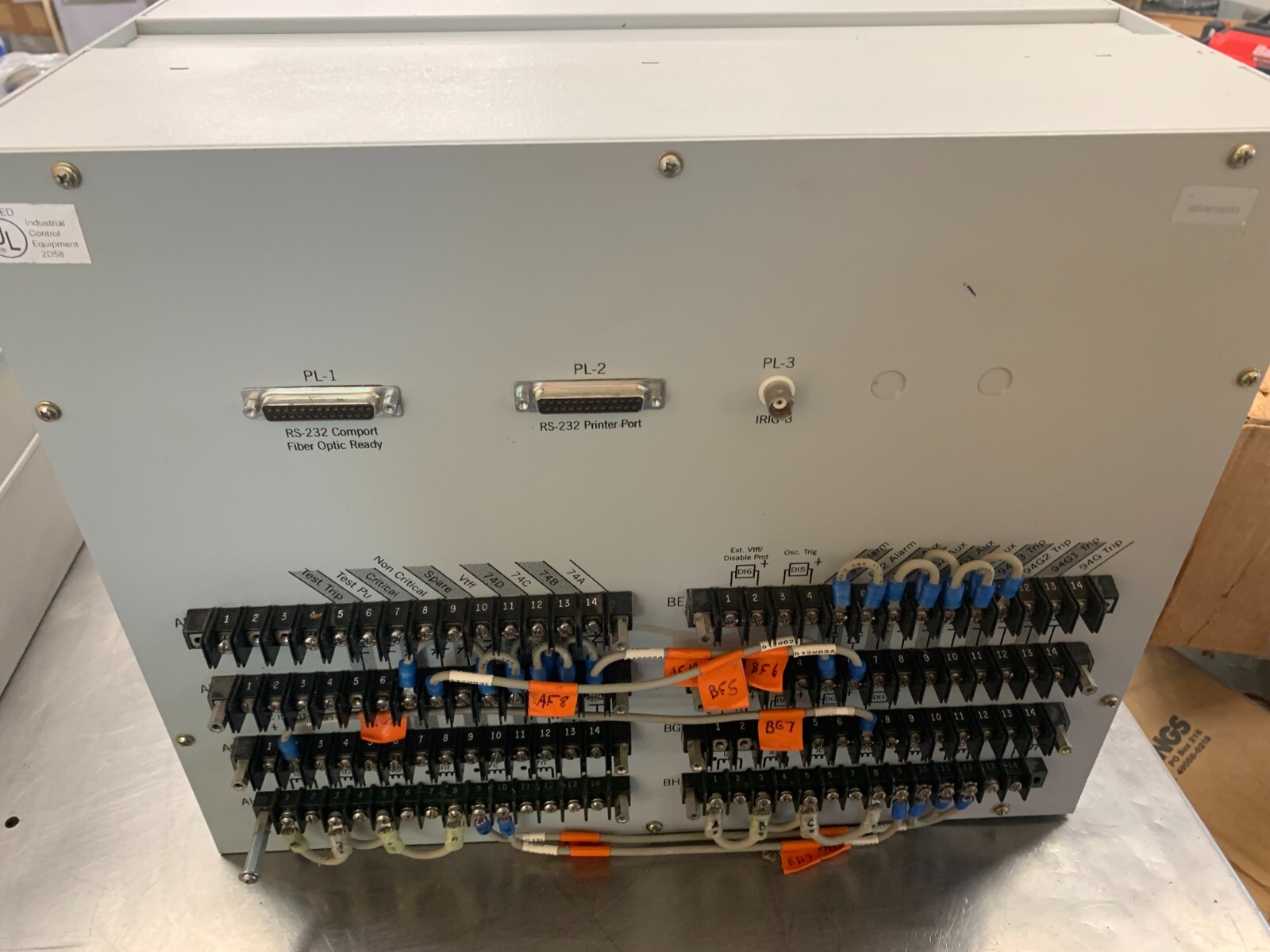 General Electric DGP54AACA Multilin Digital Generator Protection Relay System
