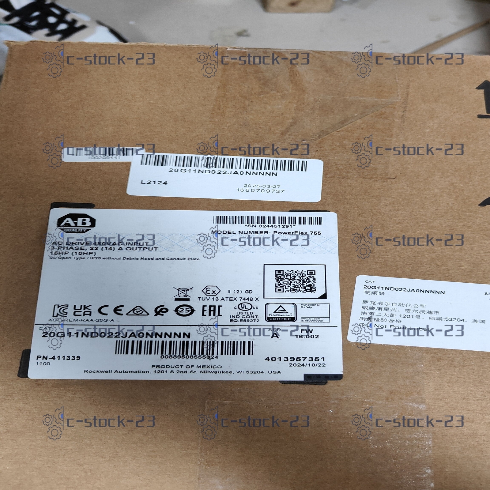 New in Sealed Box 20G11ND022JA0NNNNN Free Shipping