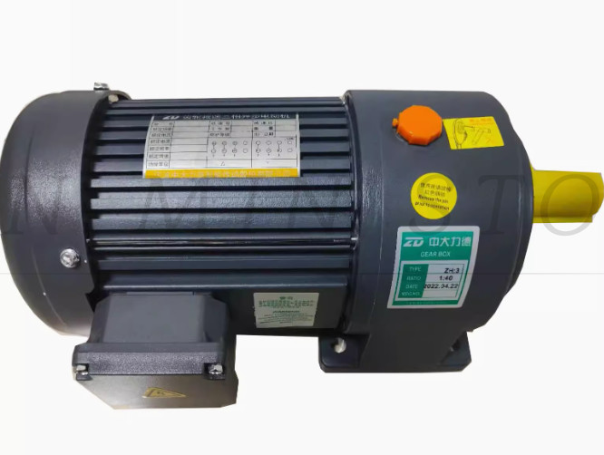 1PC Gear reduction three-phase asynchronous motor ZD750-S/ZH:3/1:40 750W