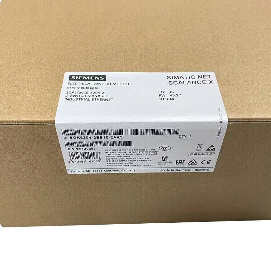 6GK5204-2BB10-2AA3 New Siemens Ethernet Module 6GK5 204-2BB10-2AA3 #US