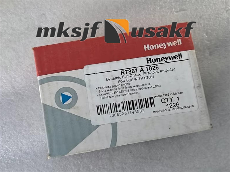 New Honeywell R7861A 1026 Ultraviolet Flame Amplifier R7861A1026 DHL delivery