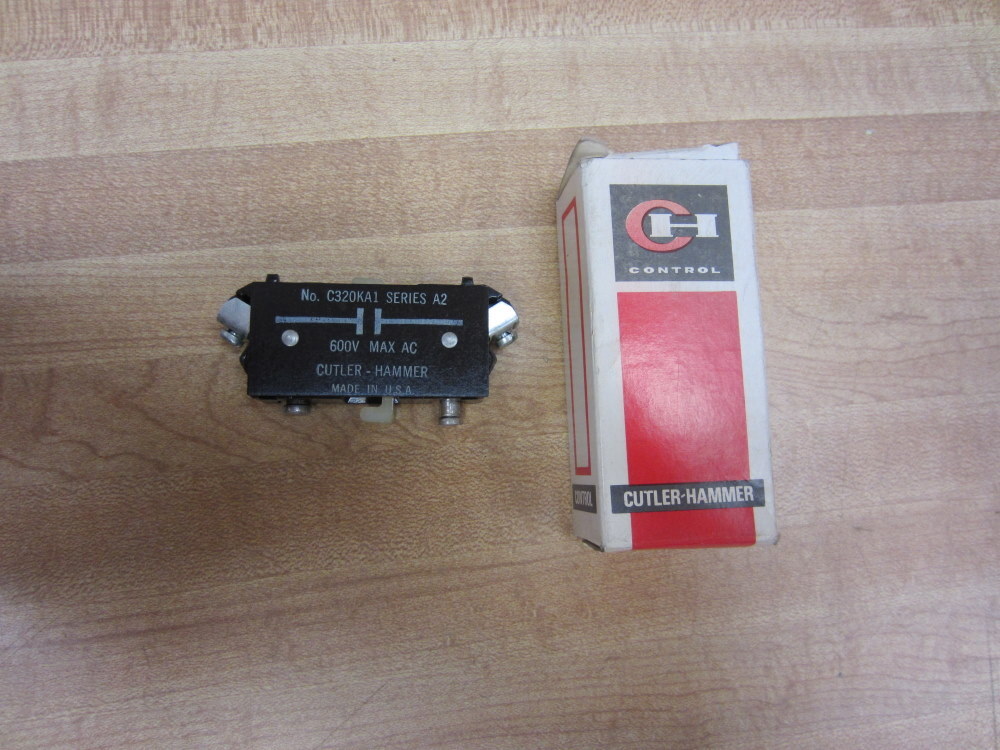 Cutler Hammer C320KA1 Eaton Auxiliary Contact (Pack of 10)