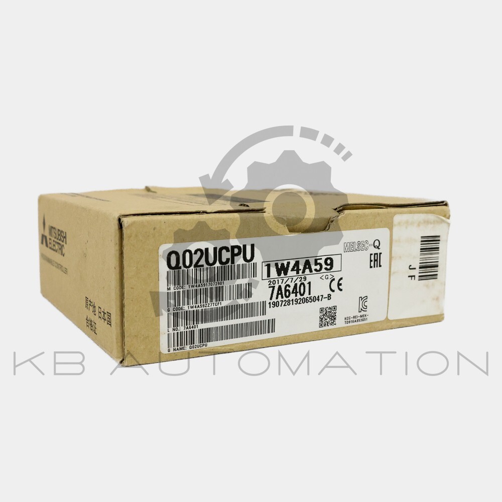 Mitsubishi Q02UCPU | 207604 Melsec-Q Series iQ CPU module, 2048 I/O, 20k steps