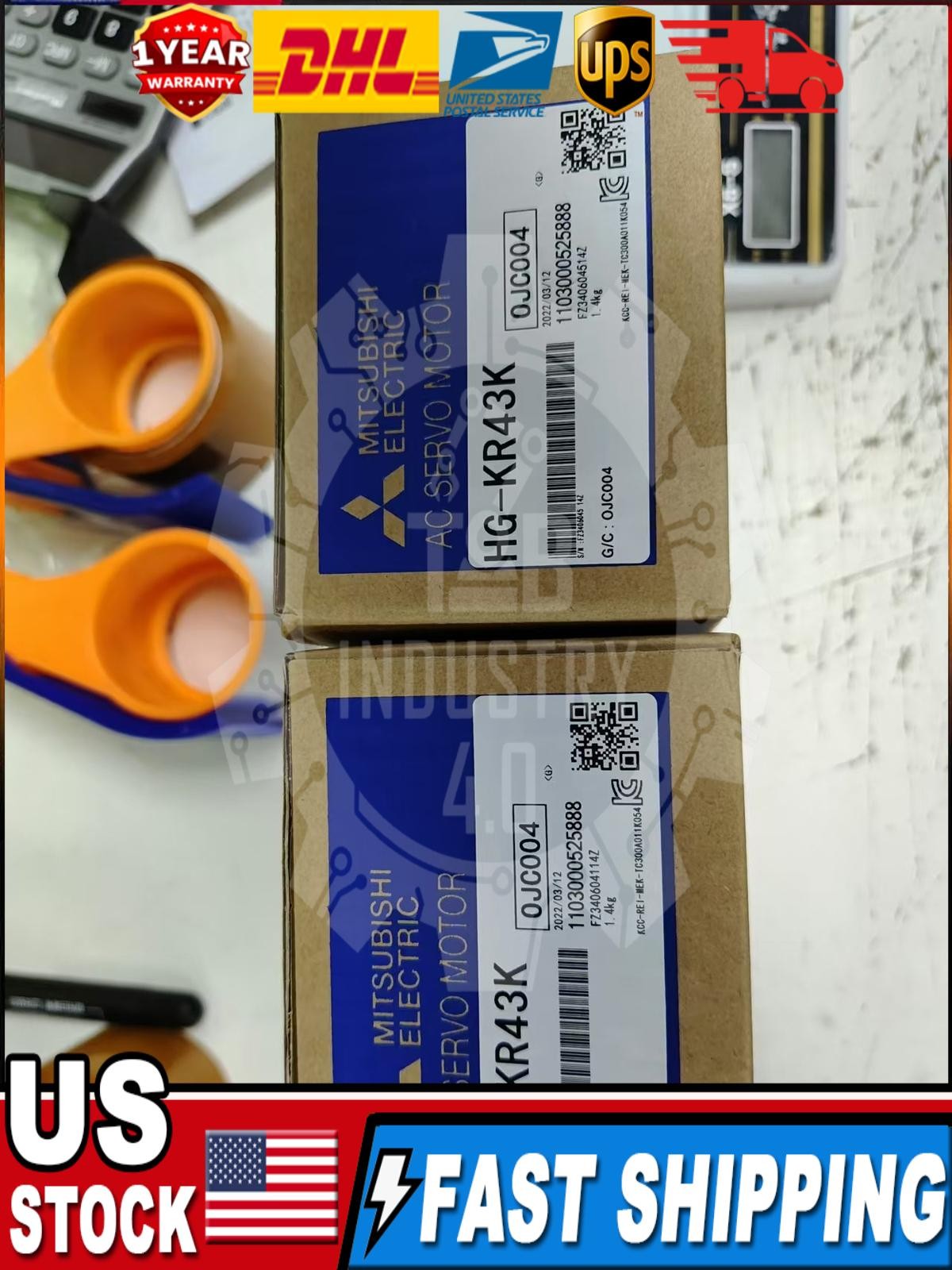 New HGKR43K MITSUBISHI HG-KR43K Servo Drive