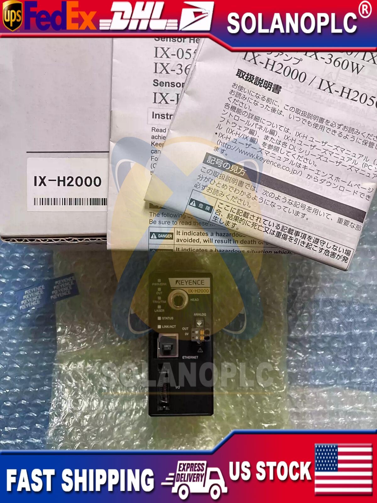 1PC Keyence IX-H2000 Laser Sensor New US Free TAX IXH2000 US Free TAX