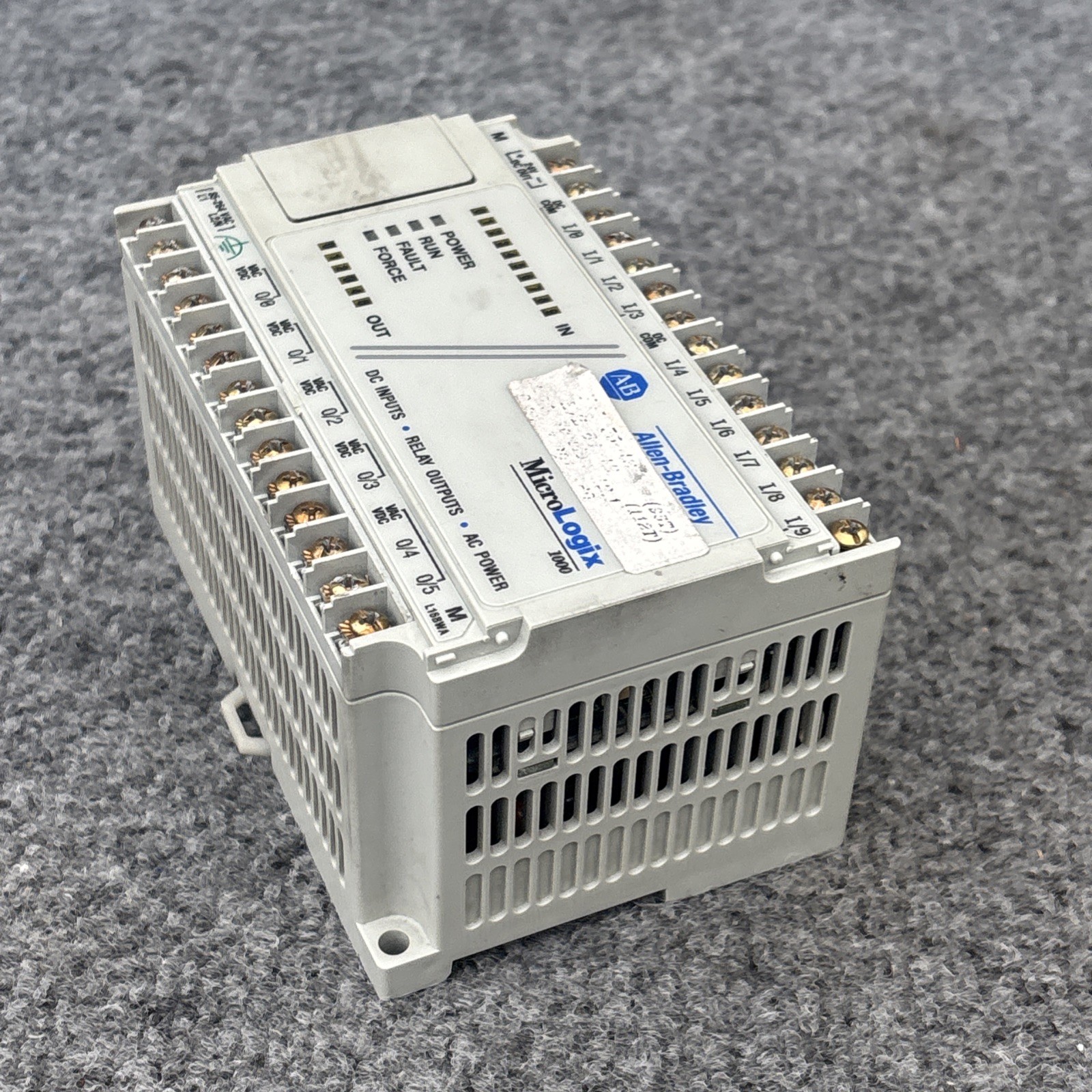 Allen-Bradley 1000 1761-L16BWA Series E FRN 1.0 MicroLogix Used