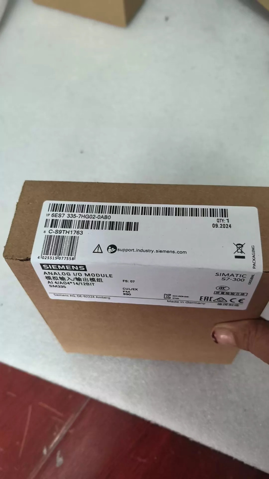 Brand New 6ES7335-7HG02-0AB0 Module Fast Delivery 6ES7335-7HG02-0AB0